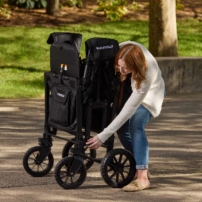W4 Luxe Pro Quad Stroller Wagon - Image 9